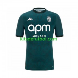 AS Monaco Hombre Camiseta de visitante 2024-2025 Manga Corta