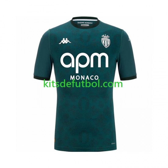 AS Monaco Hombre Camiseta de visitante 2024-2025 Manga Corta