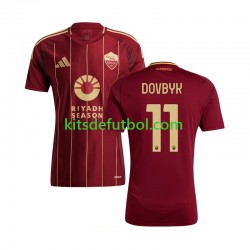AS Roma Artem Dovbyk 11 Hombre Camiseta de local 2024-2025 Manga Corta