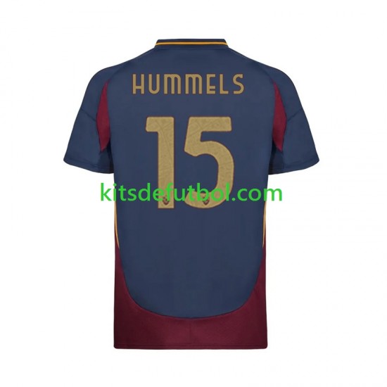 AS Roma Mats Hummels 15 Hombre Camiseta alternativa 2024-2025 Manga Corta