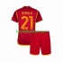 Equipación completa Niño AS Roma Paulo Dybala 21 Camiseta de local 2023-2024 Manga Corta