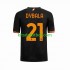 AS Roma Paulo Dybala 21 Hombre Camiseta alternativa 2023-2024 Manga Corta
