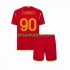Equipación completa Niño AS Roma Romelu Lukaku 90 Camiseta de local 2023-2024 Manga Corta