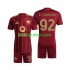 Equipación completa Niño AS Roma Stephan El Shaarawy 92 Camiseta de local 2024-2025 Manga Corta