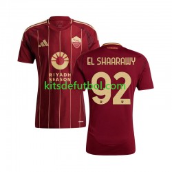 AS Roma Stephan El Shaarawy 92 Hombre Camiseta de local 2024-2025 Manga Corta