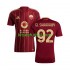 AS Roma Stephan El Shaarawy 92 Hombre Camiseta de local 2024-2025 Manga Corta