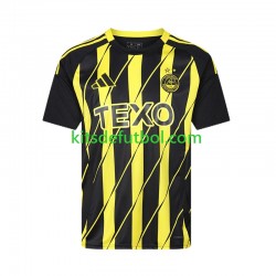Aberdeen Hombre Camiseta de visitante 2024-2025 Manga Corta