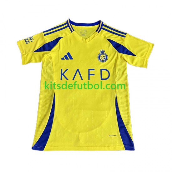 Al Nassr Hombre Camiseta de local 2024-2025 Manga Corta Al Nassr Hombre Camiseta de local 2024-2025 Manga Corta