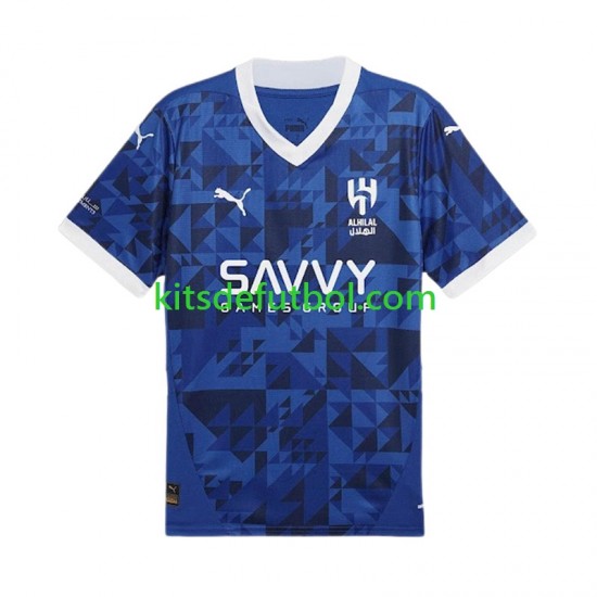 Al-Hilal Hombre Camiseta de local 2024-2025 Manga Corta
