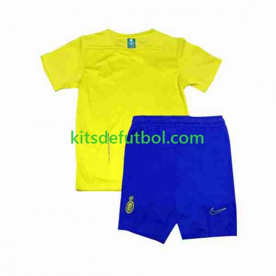 Equipación completa Niño Al-Nassr Camiseta de local 2023-2024 Manga Corta