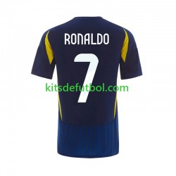 Al-Nassr Cristiano Ronaldo 7 Hombre Camiseta de visitante 2024-2025 Manga Corta