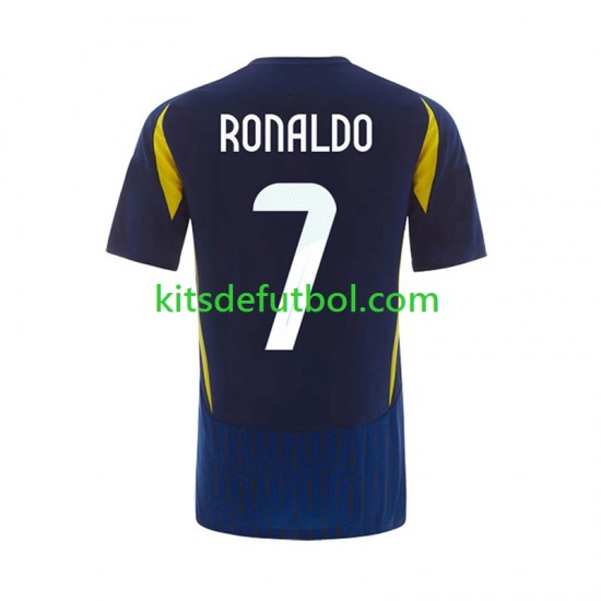Al-Nassr Cristiano Ronaldo 7 Hombre Camiseta de visitante 2024-2025 Manga Corta