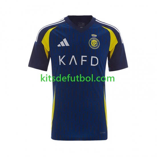 Al-Nassr Cristiano Ronaldo 7 Hombre Camiseta de visitante 2024-2025 Manga Corta