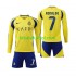 Equipación completa Niño Al-Nassr Cristiano Ronaldo 7 Camiseta de local 2024-2025 Manga Larga