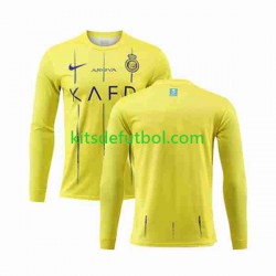 Al-Nassr Hombre Camiseta de local 2023-2024 Manga Larga
