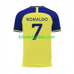 Al-Nassr Ronaldo 7 Hombre Camiseta de local 2022-2023 Manga Corta