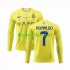 Al-Nassr Ronaldo 7 Hombre Camiseta de local 2023-2024 Manga Larga