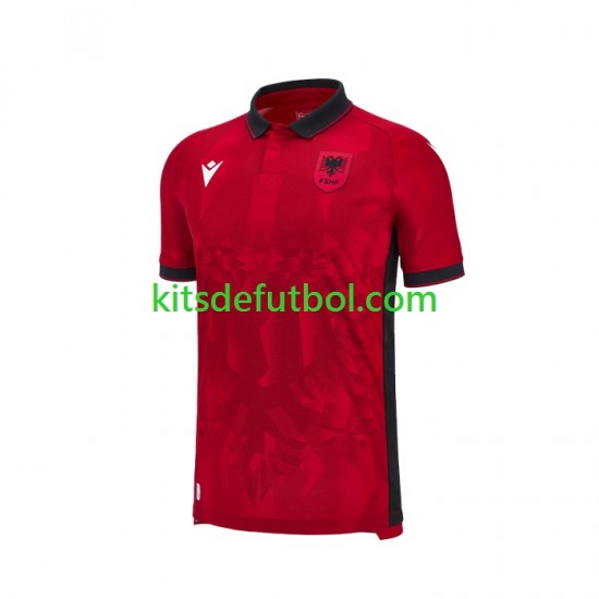 Albania 2023 Hombre Camiseta de local Manga Corta