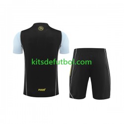 Argelia Camiseta de Entrenamiento y Pantalones Negro 2023-2024