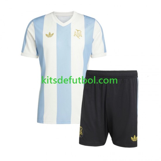 Equipación completa Niño Argentina 50 Anniversary Camiseta de local Manga Corta