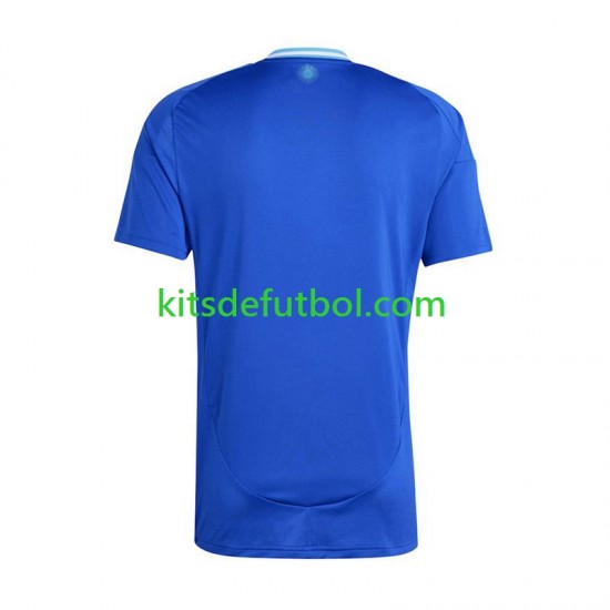 Argentina Copa America 2024 Hombre Camiseta de visitante Manga Corta