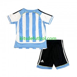 Equipación completa Niño Argentina Retro 2006 Camiseta de local Manga Corta