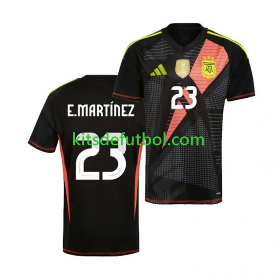 Argentina Portero Emiliano Martinez 23 Copa America 2024 Hombre Camiseta de local Manga Corta