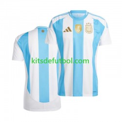 Argentina Copa America 2024 Hombre Camiseta de local Manga Corta