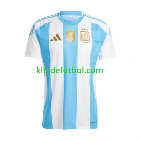 Argentina Copa America 2024 Hombre Camiseta de local Manga Corta