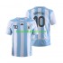 Argentina Maradona 10 Retro 2006 Hombre Camiseta de local Manga Corta