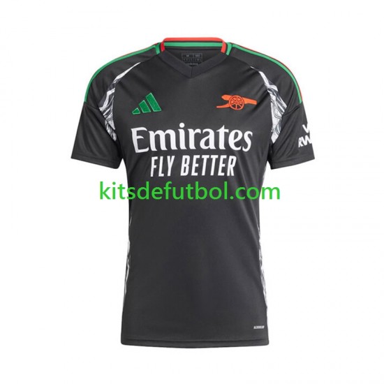 Arsenal Hombre Camiseta de visitante 2024-2025 Manga Corta
