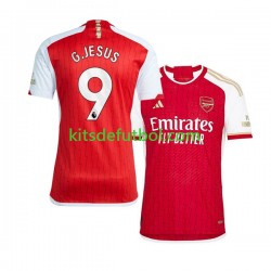 Arsenal Gabriel Jesus 9 Hombre Camiseta de local 2023-2024 Manga Corta
