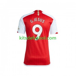 Arsenal Gabriel Jesus 9 Hombre Camiseta de local 2023-2024 Manga Corta