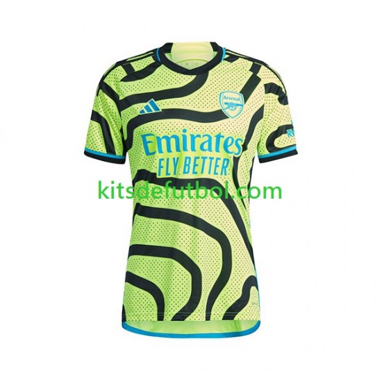 Arsenal Gabriel Martinelli 11 Hombre Camiseta de visitante 2023-2024 Manga Corta
