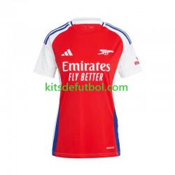 Arsenal Mujer Camiseta de local 2024-2025 Manga Corta