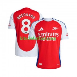 Arsenal Martin Odegaard 8 Hombre Camiseta Rojo de local 2024-2025 Manga Corta