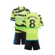 Equipación completa Niño Arsenal Odegaard 8 Camiseta de visitante 2023-2024 Manga Corta