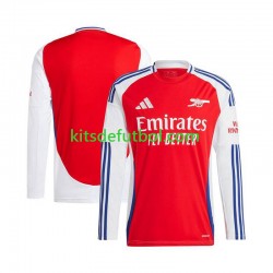 Arsenal Hombre Camiseta Rojo de local 2024-2025 Manga Larga
