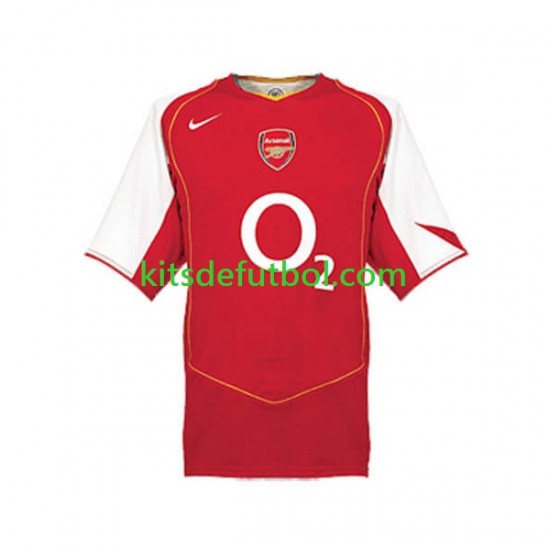 Arsenal Retro 2004 Hombre Camiseta de local Manga Corta