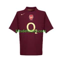 Arsenal Retro 2005 Hombre Camiseta de local Manga Corta