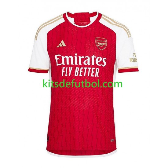 Equipación completa Niño Arsenal Xhaka 34 Camiseta de local 2023-2024 Manga Corta