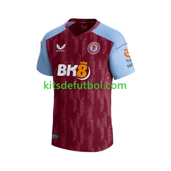 Aston Villa Hombre Camiseta de local 2023-2024 Manga Corta