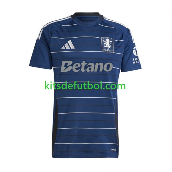 Aston Villa Hombre Camiseta alternativa 2024-2025 Manga Corta
