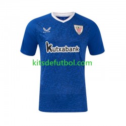 Athletic Bilbao Hombre Camiseta de visitante 2024-2025 Manga Corta