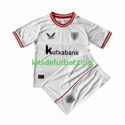 Equipación completa Niño Athletic Bilbao Camiseta de visitante 2023-2024 Manga Corta