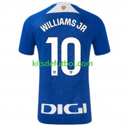 Athletic Bilbao Williams JR 10 Hombre Camiseta de visitante 2024-2025 Manga Corta