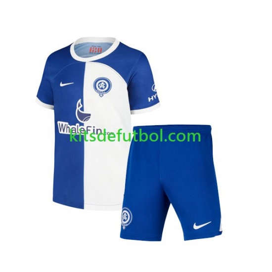 Equipación completa Niño Atlético Madrid 120 Anniversary Camiseta de local 2022-2023 Manga Corta