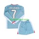 Equipación completa Niño Atlético Madrid Antoine Griezmann 7 Camiseta de visitante 2024-2025 Manga Larga