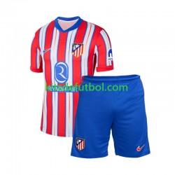 Equipación completa Niño Atlético Madrid Camiseta de local 2024-2025 Manga Corta