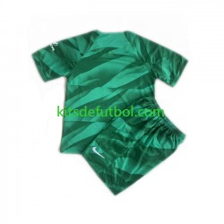 Equipación completa Niño Atlético Madrid Portero Camiseta de visitante 2023-2024 Manga Corta